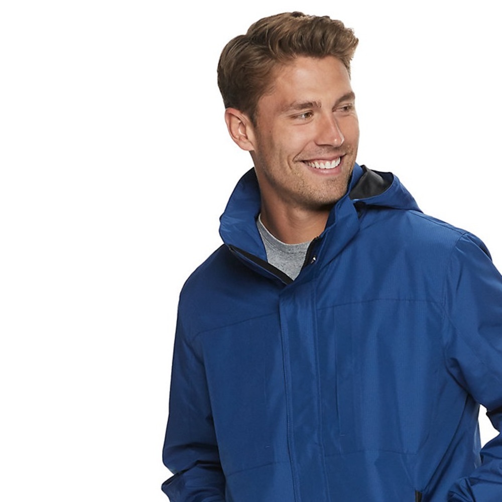Blue Rain Jacket - image 1